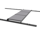 Ost/West Aufsteller |  Ballastschiene L1782mm, 50x30x2.3mm
