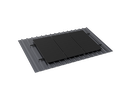 Montageschiene Trapezblech lang 380mm mit EPDM