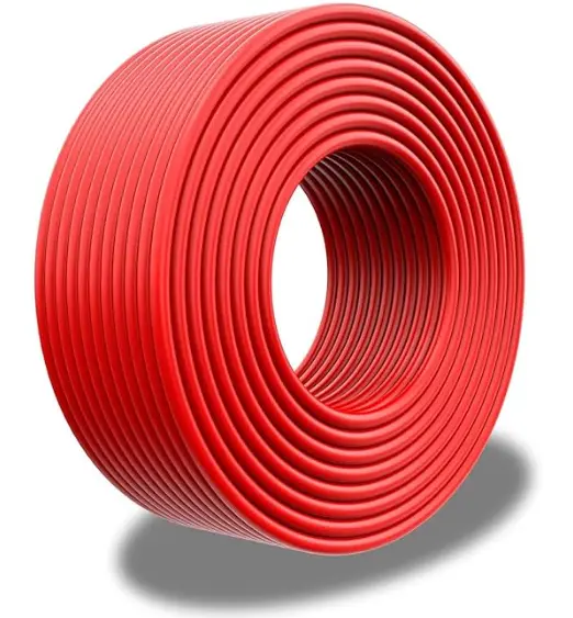 6mm² Solarkabel H1Z2Z2-K ROT 100m