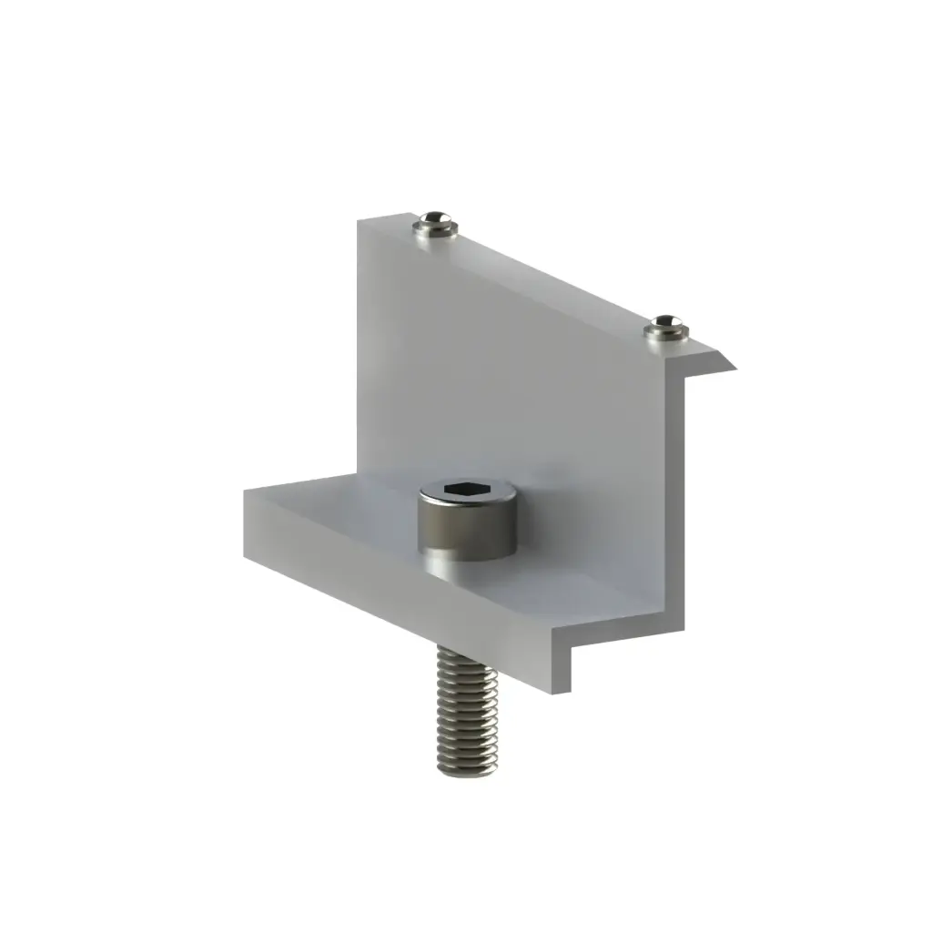 Alumero Abschlussklemme 30 AC vormontiert mit Pins