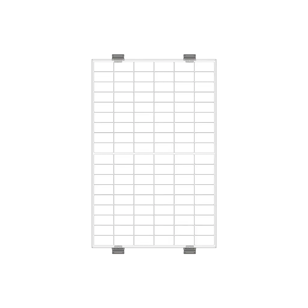 EcoFlow Fassadenhalterung (1*Modul) # PN 5022401015