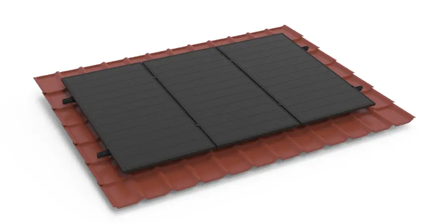 SET # Dachziegel UK, 2 Module, BKW