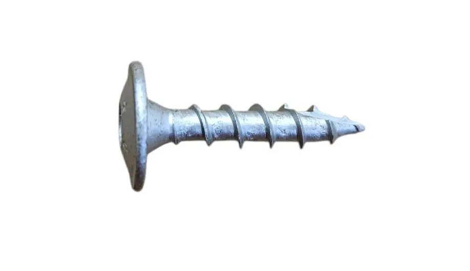 Tellerkopfschraube, Pfostenverbinder 8x50 mm TX 40, VPE100 Stk. Bohrspitze + Vollgewinde