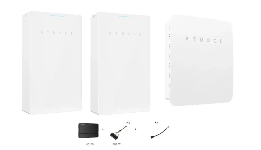 ATMOCE Nachrüstlösung, Speicher Upgrade Kit, 14kWh,  Retrofit mit Notstrom-Funktion