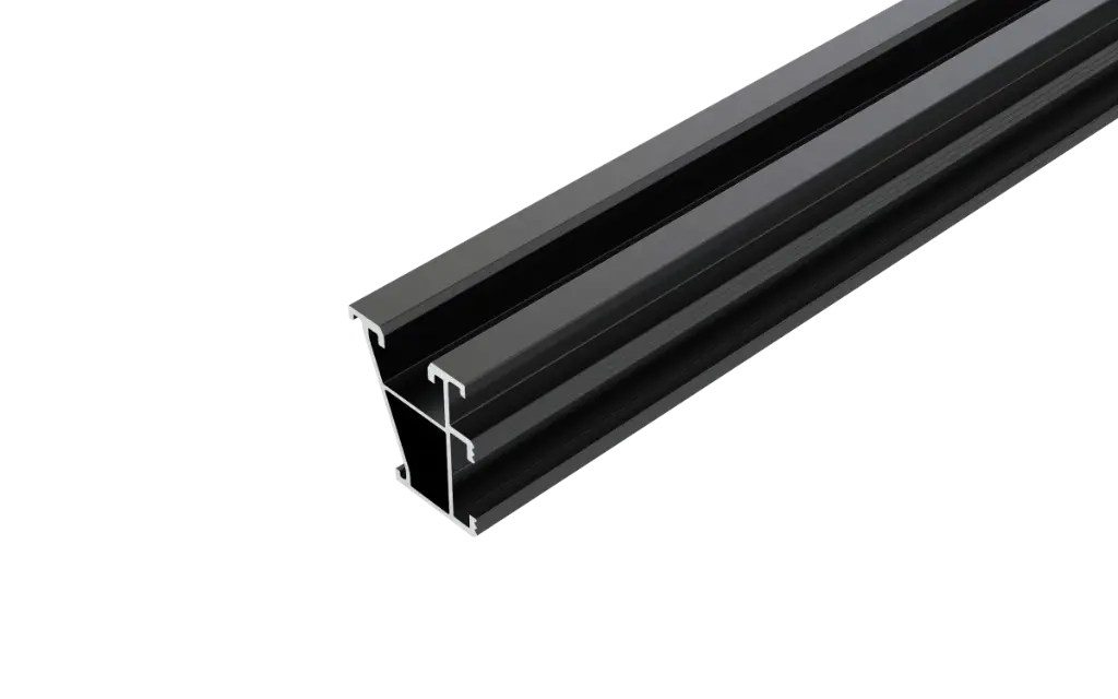 X40B-4750 Montageschiene 4750mm AERO  schwarz