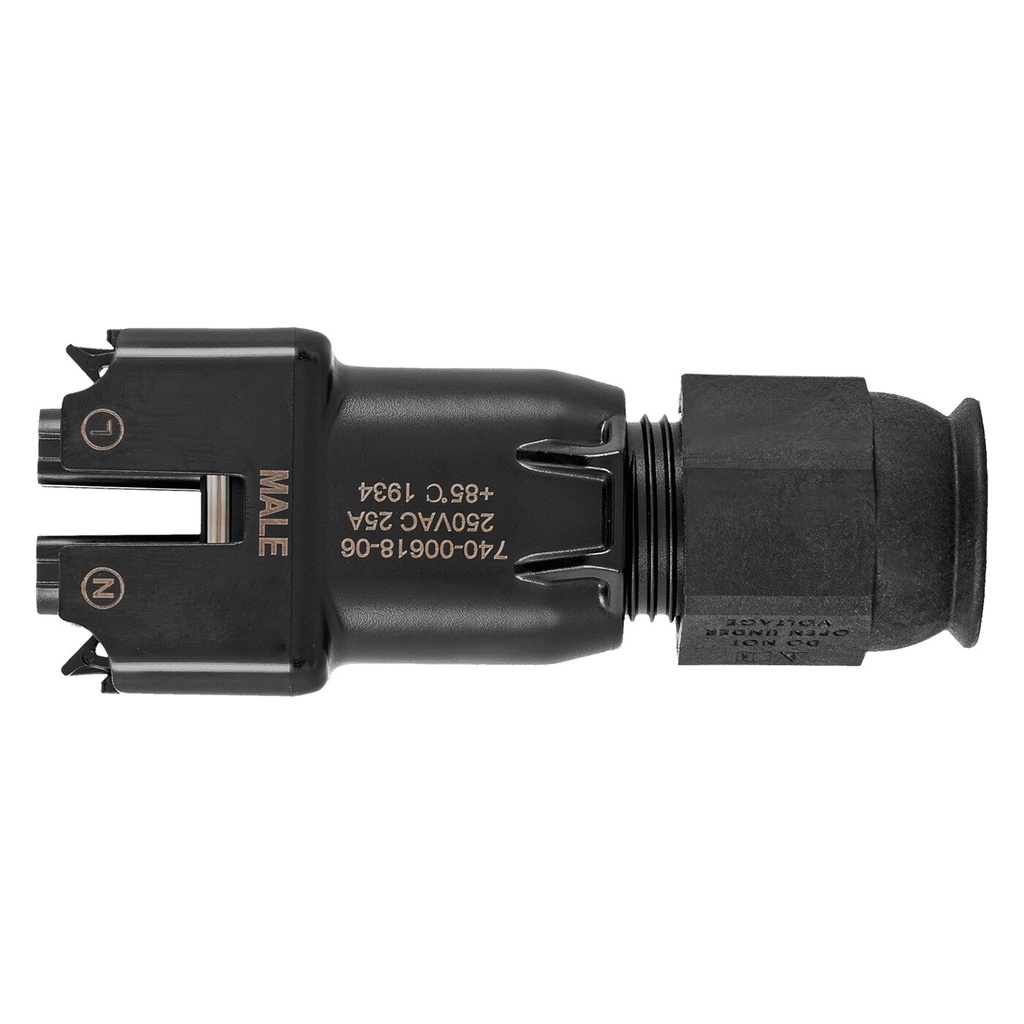 Enphase IQ-Kabel # 3-Phasig #  Steckverbinder "Male" (Q-CONN-R-3P-10M)