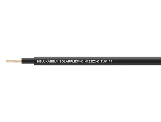 Solarkabel Helukabel Solarflex H1Z2Z2-K 6,0 mm² 100 m schwarz 