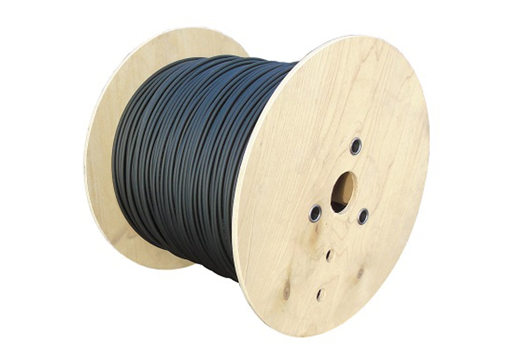 6mm² Solarkabel H1Z2Z2-K Schwarz 1m