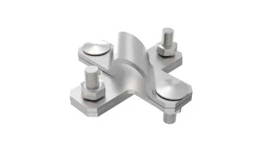 [790028] Anschlussschelle V4A | Tiefenerder V2.0