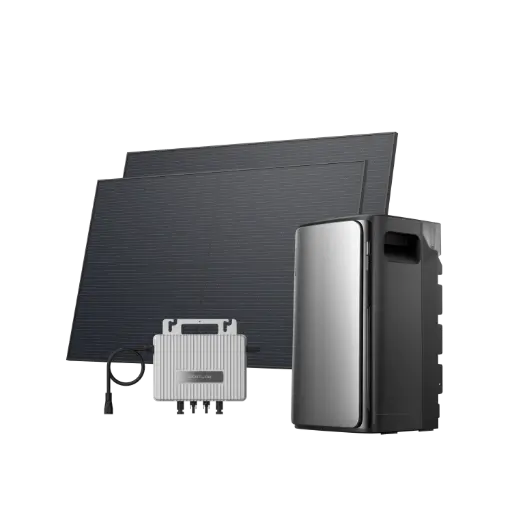 [720098] Set # EcoFlow Mikrowechselrichter 800W, STREAM AC Pro 1,92kWh Speicher, 2 x 455W Sunpro Module