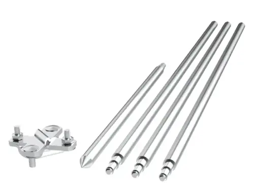 [790030] Set # Tiefenerder 5m Komplettset mit Anschlussklemme V4A