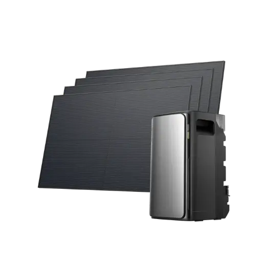 [720100] SET # Ecoflow Stream Ultra 2kWp BKW-Komplettset (2kW Wechselrichter mit 1,92 kWh Speicher +  4 x 500W Module) Ziegeldach-UK