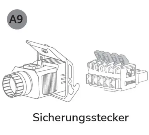 [630004] EcoFlow (A9) Sicherungsstecker Wechselrichter