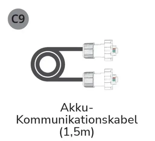 [630012] EcoFlow (C9) Akku-Kommunikationskabel 1,5m Junction Box