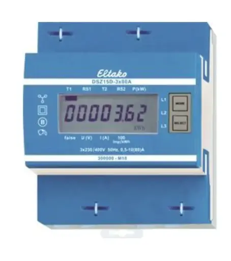 [315105] Eltako Drehstromzähler 3x80A MID geeicht