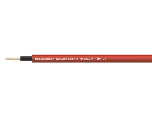 [790197] Solarkabel HELUKABEL Solarflex H1Z2Z2-K 6,0 mm² 100m rot 
