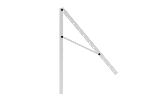[760012] Aufsteller Universal | Winkel einstellbar 0-80° | 1 Paar